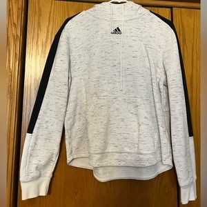 Brand:adidas; size: medium ; color: black, white & gray